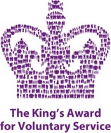 Kings Award for Voluntary Service Award logo